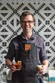 Sam Schroeder, Olympia Coffee co-owner and 1st place winner of the first ever Coffee In Good Spirits competition.