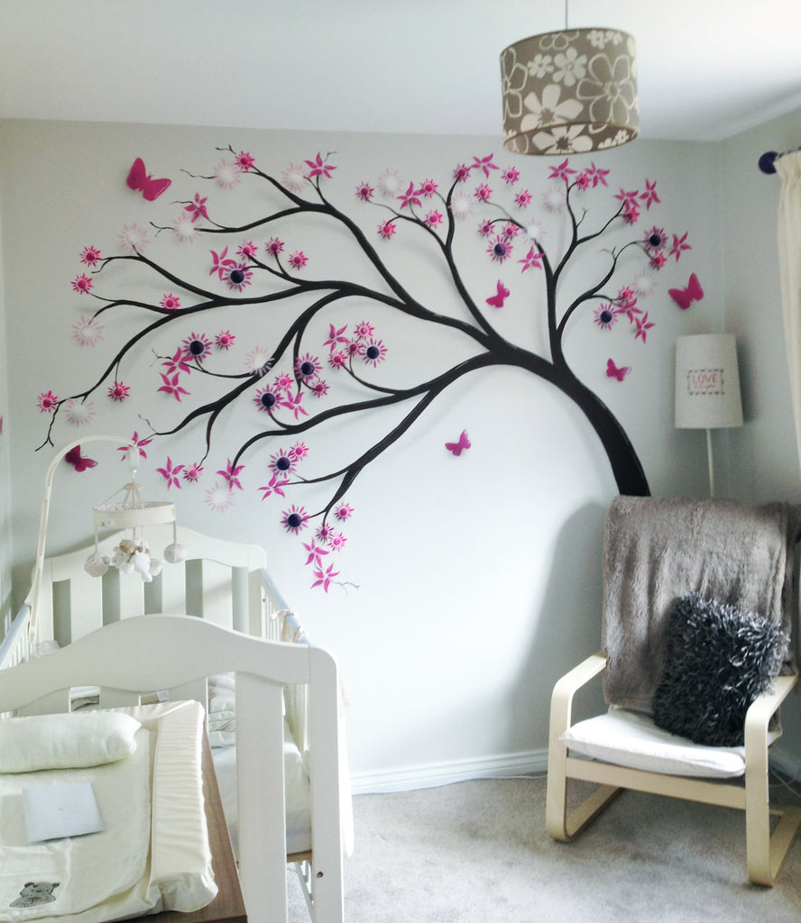 Wall Inclusive | Baby Nursery Mural | Blossom Tree