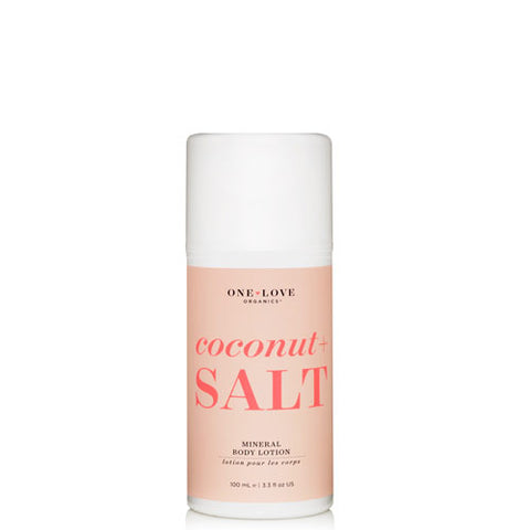 One Love Organics ~ Coconut + Salt Mineral Body Lotion