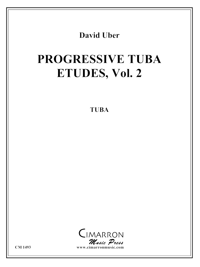 Uber, D - Progessive Tuba Etudes, vol. 2 - Tuba Methods