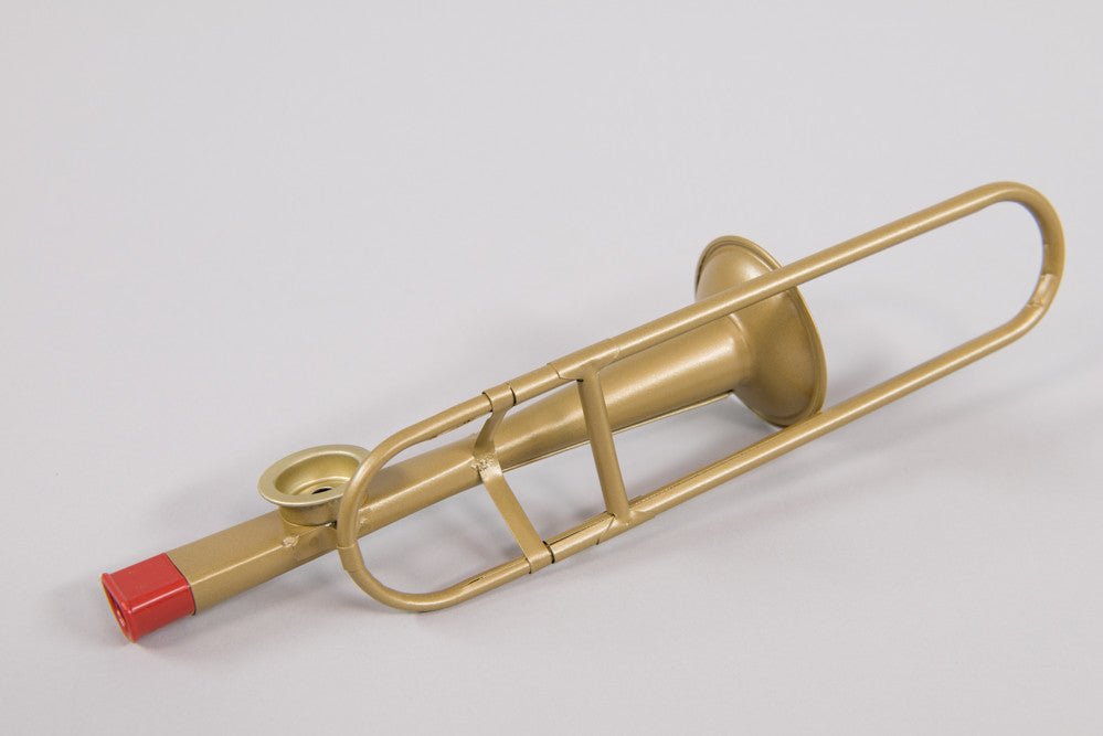 TIN MUSICAL TOY. TROMBONE BAND INSTRUMENT Details about   VINTAGE KAZOO 