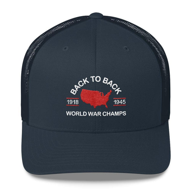 world war champs hat