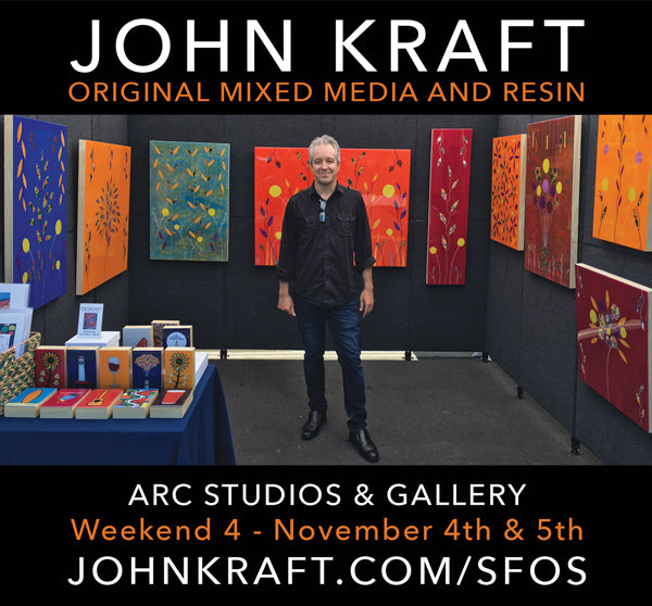 John Kraft at SF Open Studios 2017