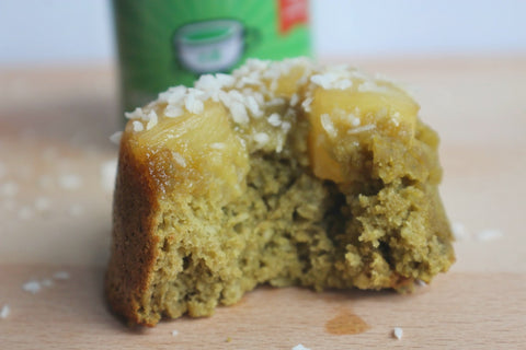 MINI PINEAPPLE & MATCHA UPSIDE DOWN CAKES