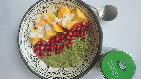 COCONUT MATCHA CHIA BREAKFAST BOWL