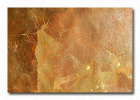 Copper Leaf Gilding