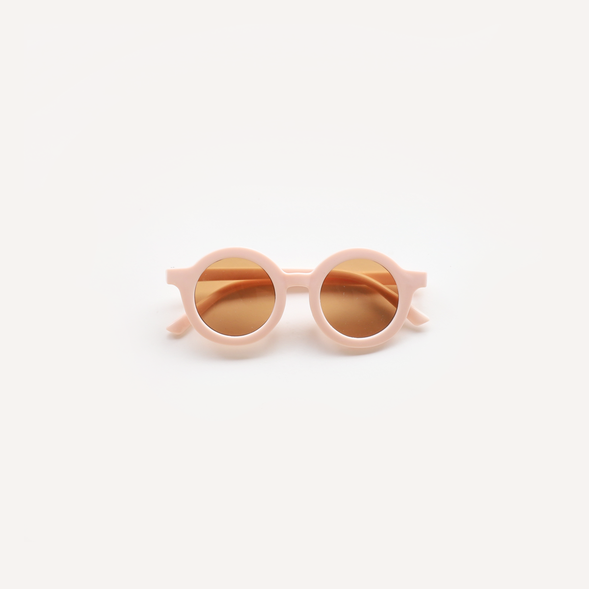Cream Round Sunglasses