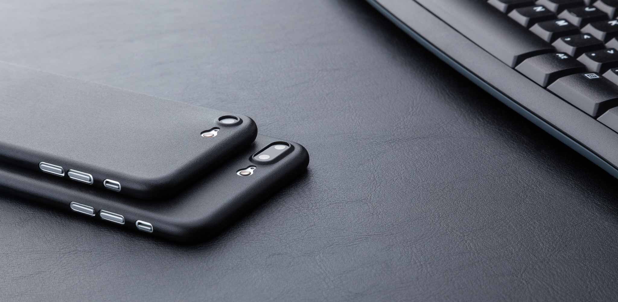 Caudabe Veil XT | Ultra thin iPhone 7 Plus case | Twin Phones