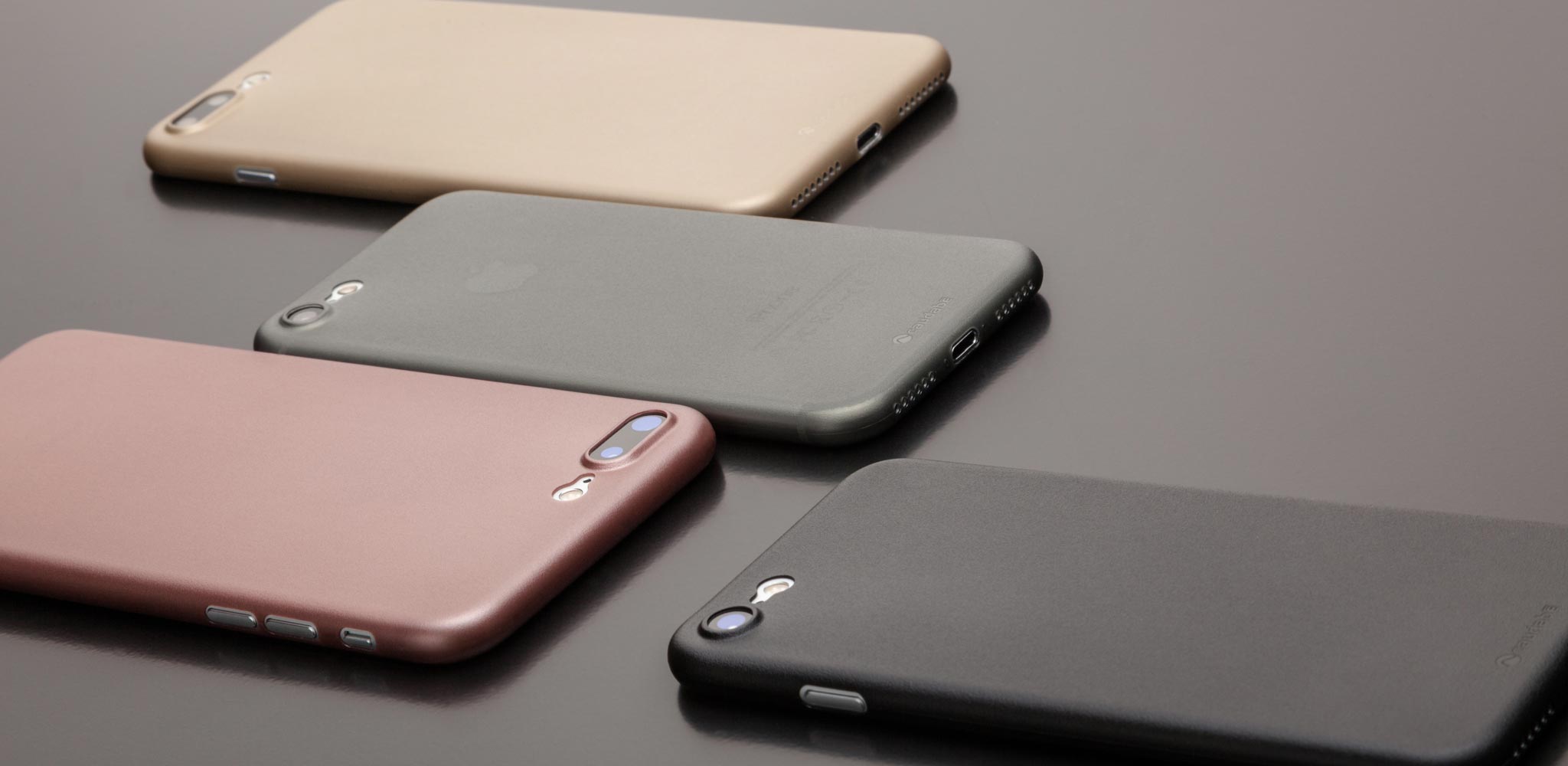 Caudabe Veil XT | Ultra thin iPhone 7 Plus case | Layout