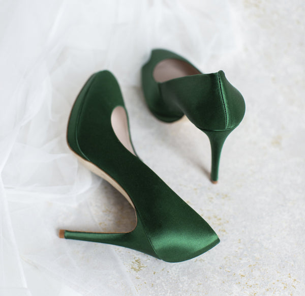 green shoe dye