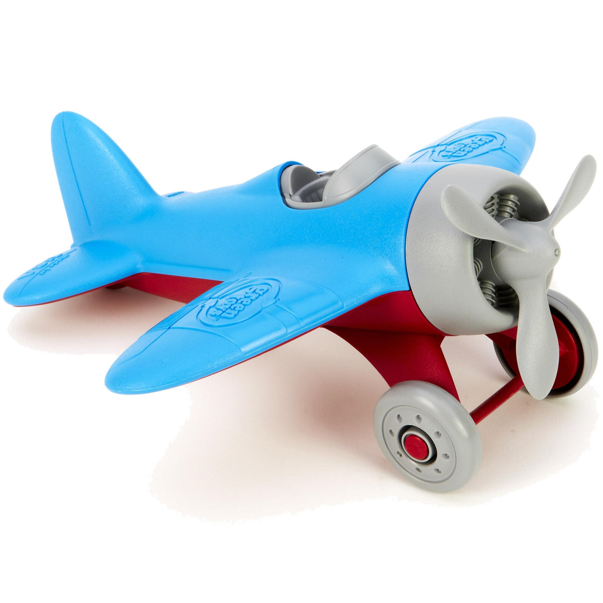 blue airplane toy