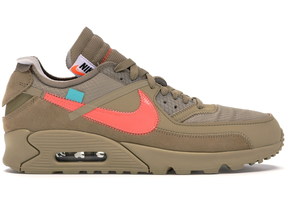Air Max 90 OFF WHITE Desert Ore Laced 