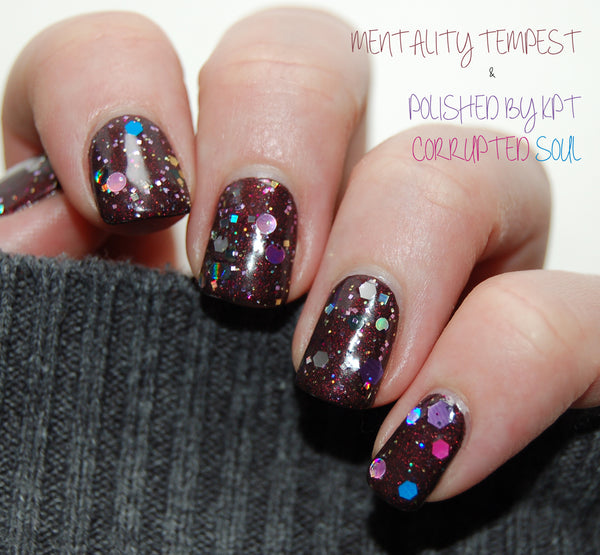 Polished by KPT Corrupted Soul Mentality Nail Polish Tempest