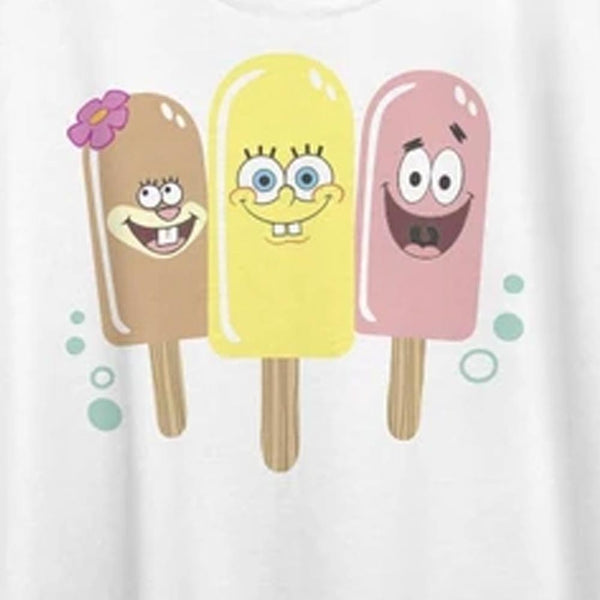 sponge man ice cone shirt