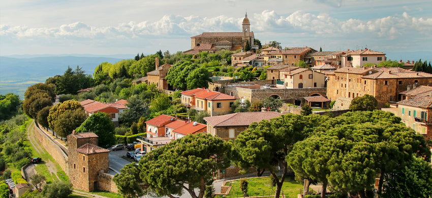 town of montalcino in brunello wine region declared a unesco world heritage site in 2004