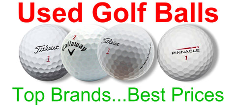 Used Golf Balls from the Golf Ball Factory Outlet