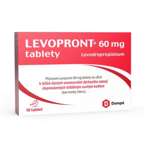 LEVOPRONT 60MG - 10 uncoated tablets – My Dr. XM