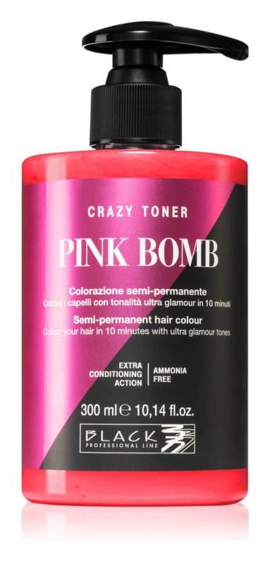 Black Professional Line Crazy Toner Semi-permanent hair color 300 ml – My  Dr. XM