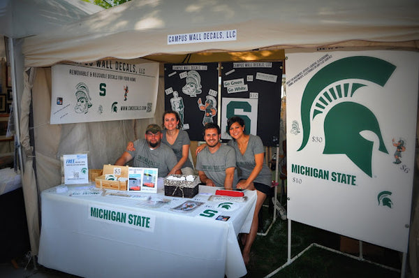Campus Wall Decals Booth East Lansing