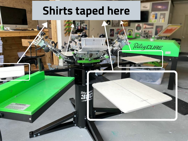Where shirts go to be printed