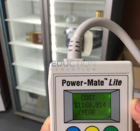 Display drinks fridge electricity cost