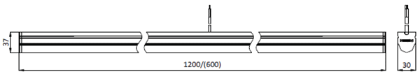 LED Batten Dimensions