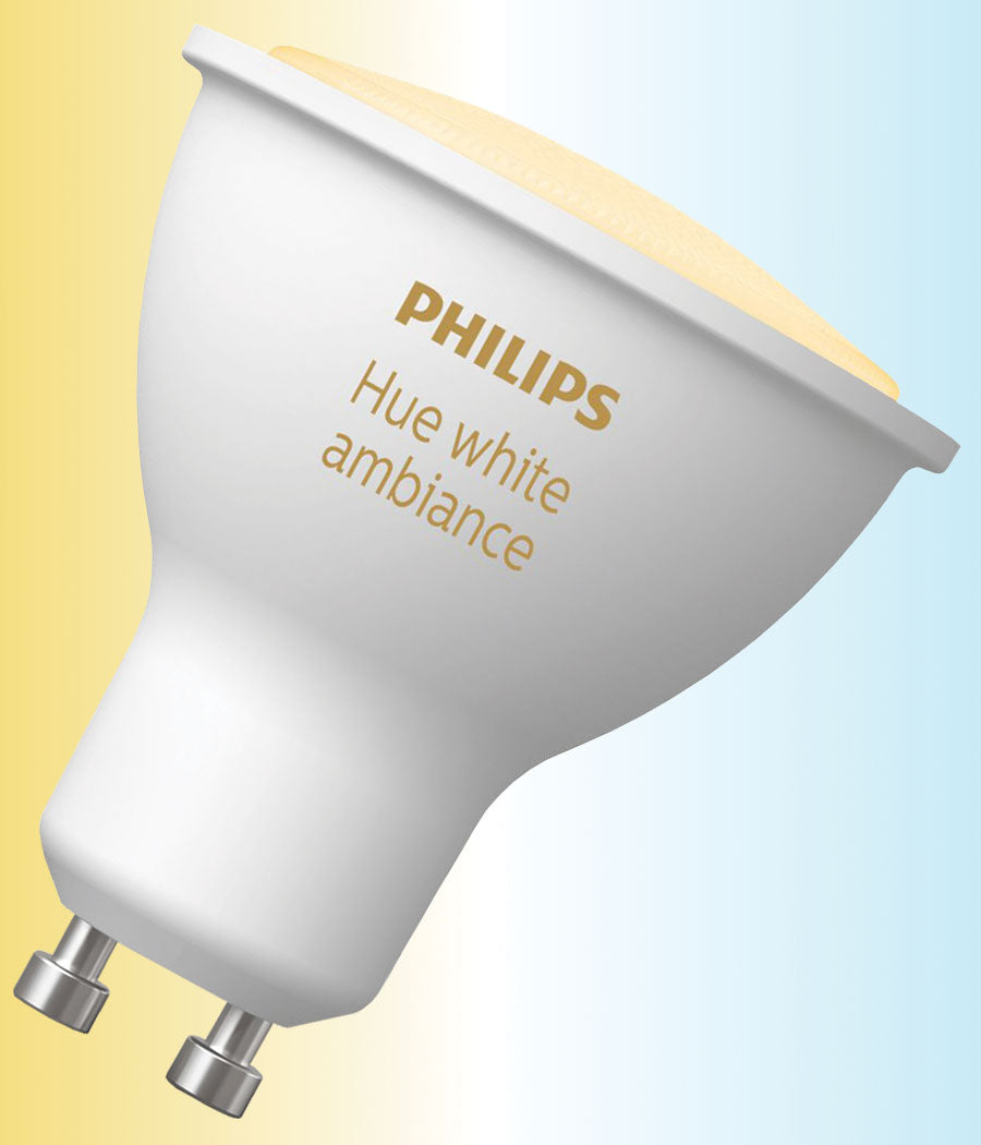 biologie Weekendtas leef ermee Philips Hue Smart GU10 LED Downlight - White Ambiance