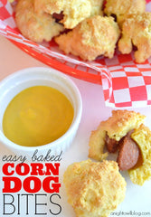 Corn dog bites