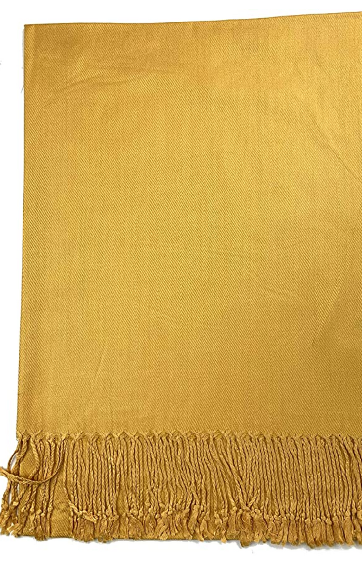 Honey Gold Pashmina Headwrap