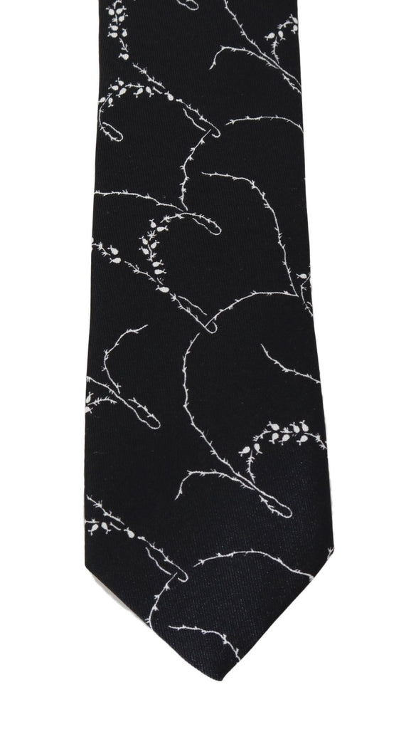 dog print tie