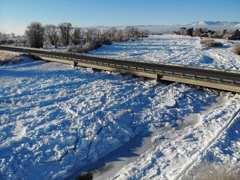 Madison River Ice Gorge