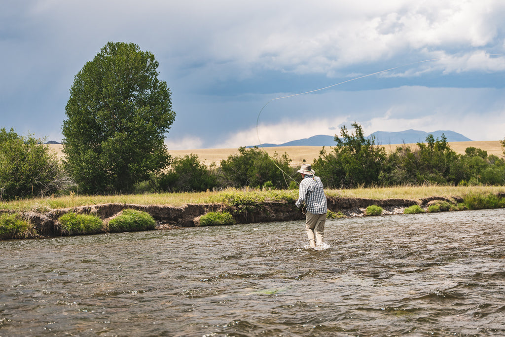 Casting on River