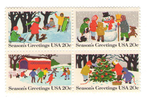 Vintage Christmas Stamps