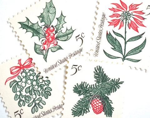 Vintage Christmas Stamps