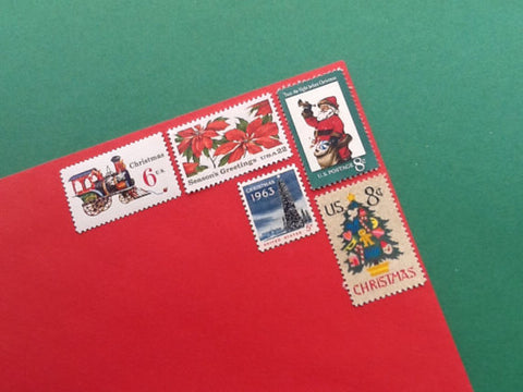 Vintage Christmas Stamps