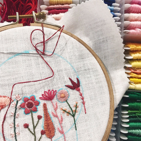Happy Cactus Designs Hand Embroidery