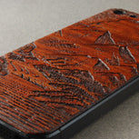 Bubinga BackBoard, iPhone Skin with an exclusive engraving from Bill Russell