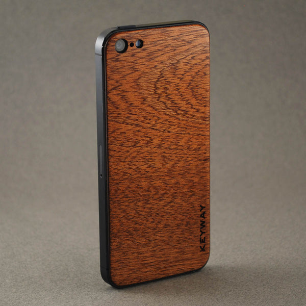 wood iPhone Adhesive Back, Sipo