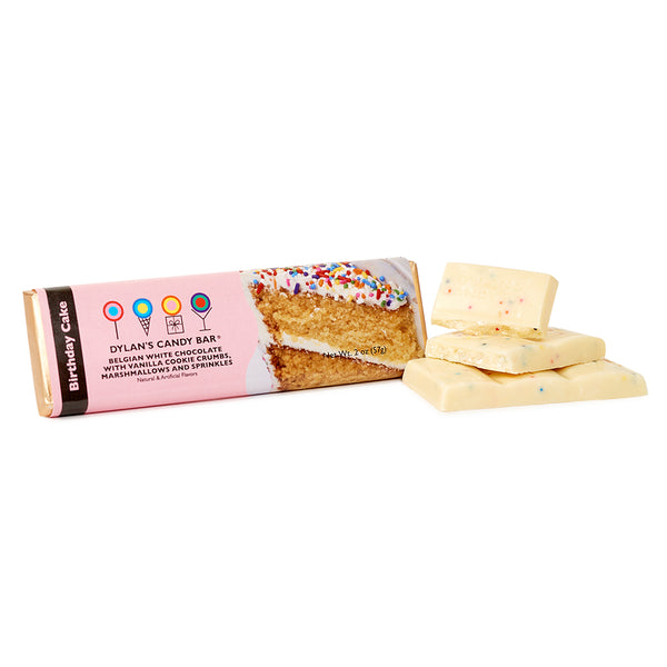 Birthday Cake White Chocolate Candy Bar Dylan S Candy Bar