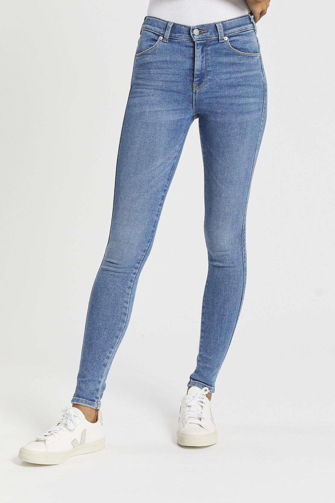 Dr Denim Australia | Lexy Skinny Jeans Westcoast Sky Blue Denim Jeans Australia & NZ