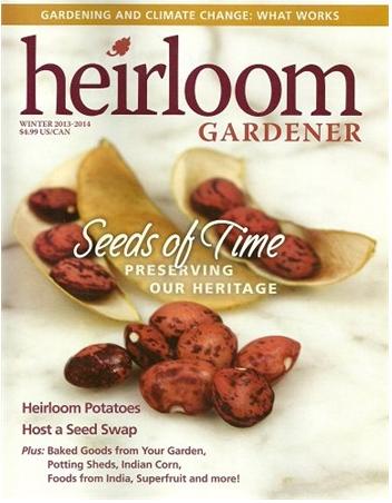 Powbab Featured In Heirloom Gardener Magazine