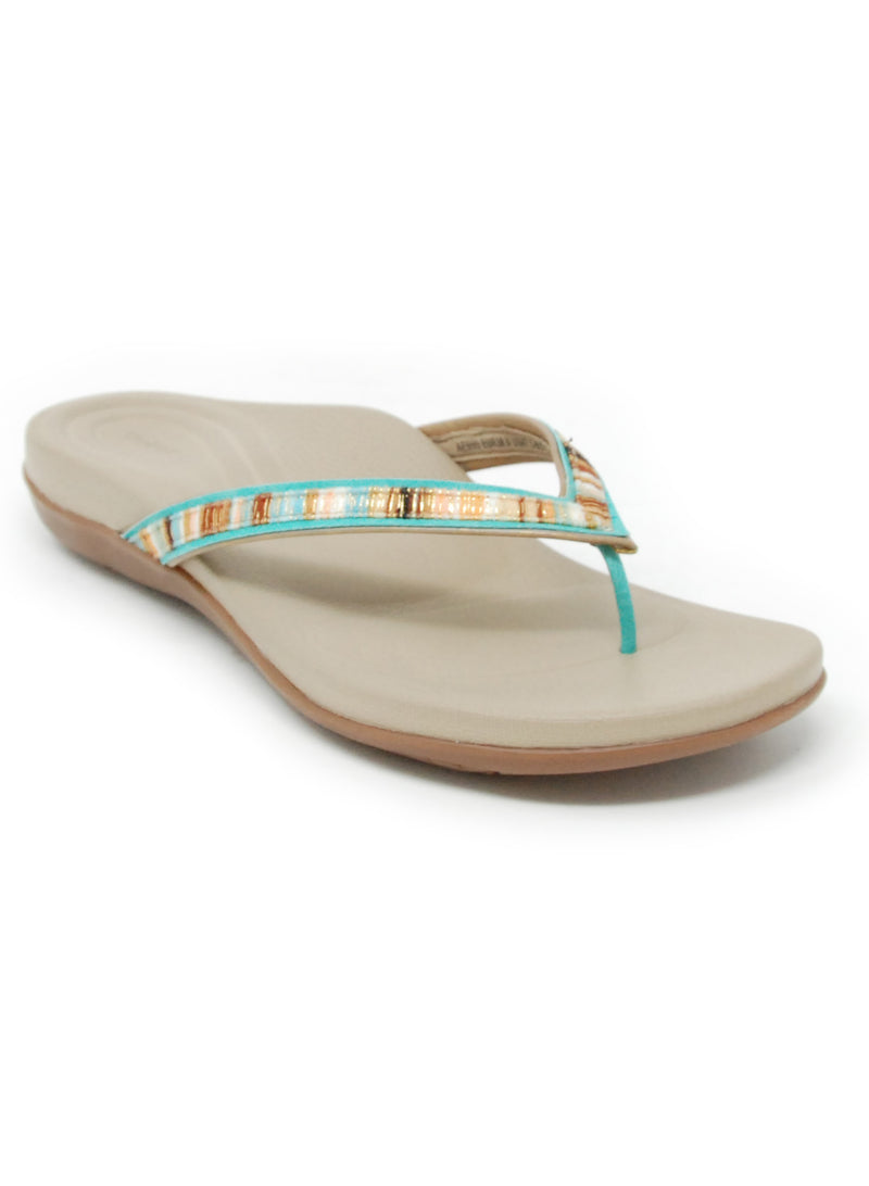 Aetrex Gwen Marine Flip Flop Sandal 