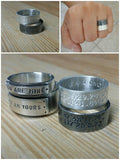 black wedding bands