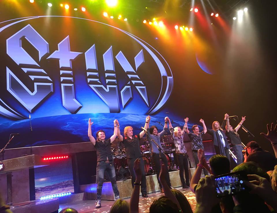 Triumph At The Big Show Styx Debut The Mission In Full In Las Vegas News Styxworld