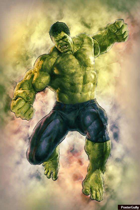 Buy Beautiful Indian Art at Low Cost?  Hulk Avengers 