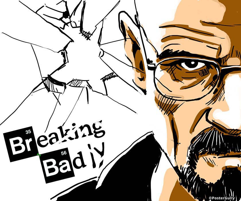 Breaking Bad 2 Artwork PosterGully Specials Buy HighQuality Posters