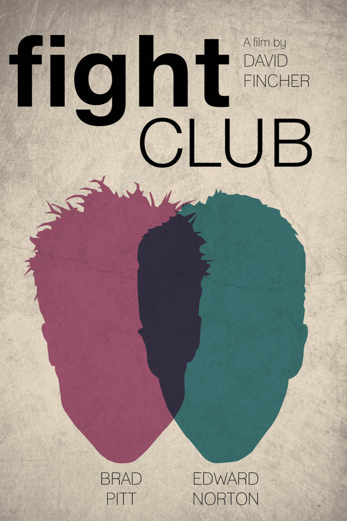 fight club minimalist poster