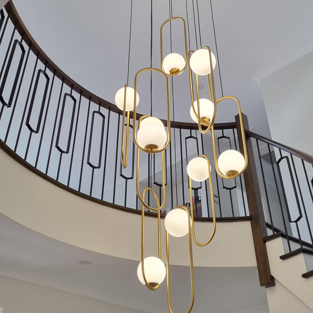 minimalist chandelier lighting