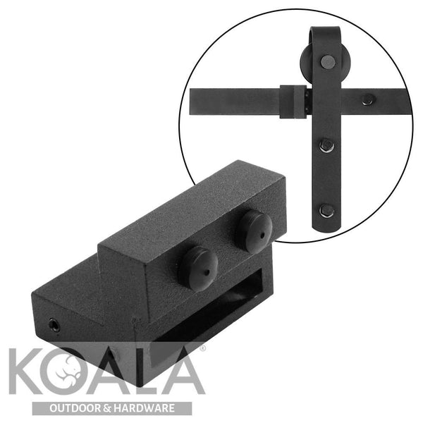 Sliding Barn Door Hardware Black