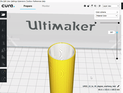 Animation of Cura 3.5 prime tower generation